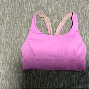 lululemon athletica Pink Sports Bra